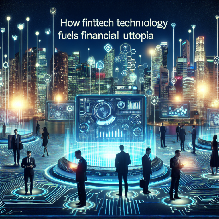 Cómo la tecnología fintech alimenta la utopía financiera