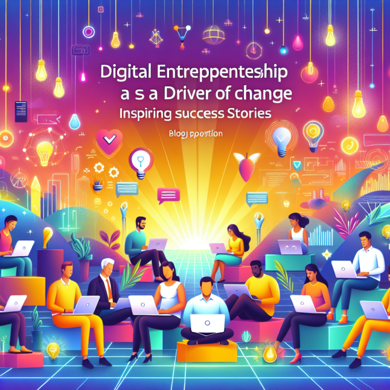 El emprendimiento digital como motor de cambio: Casos de éxito inspiradores