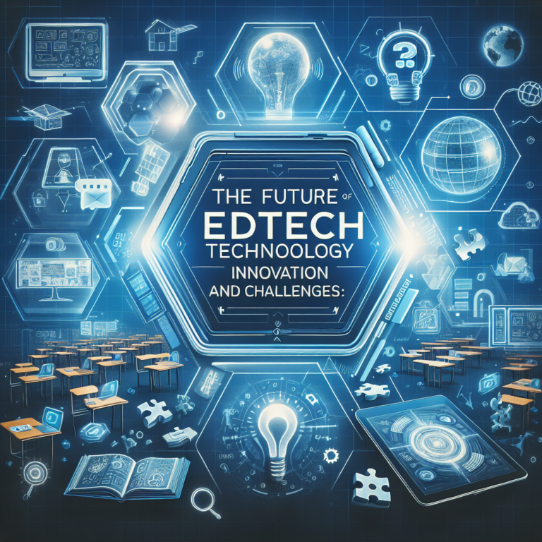 El futuro de la tecnología EdTech: innovación y desafíos
