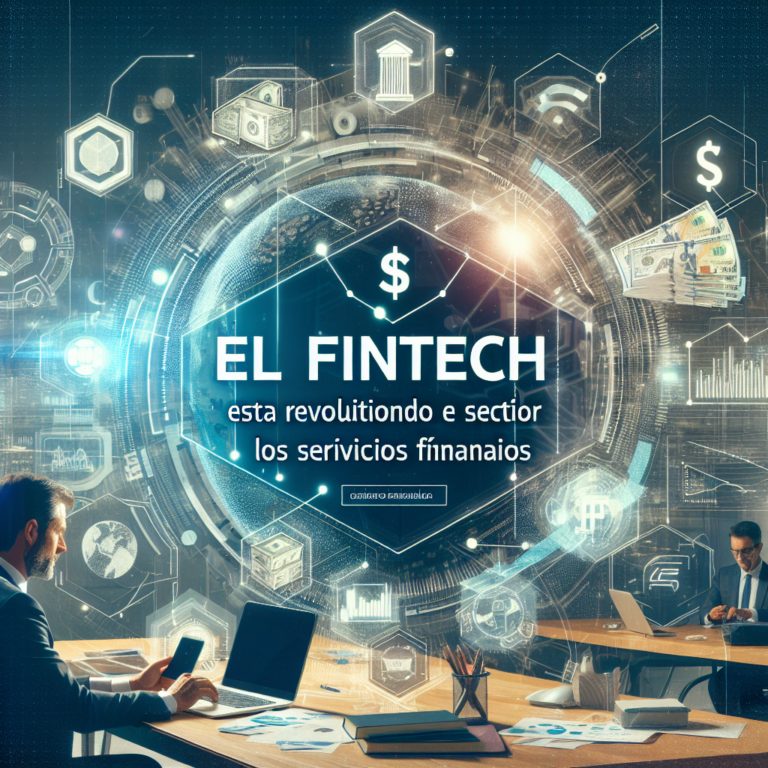 Cómo el Fintech está revolucionando el sector de los servicios financieros