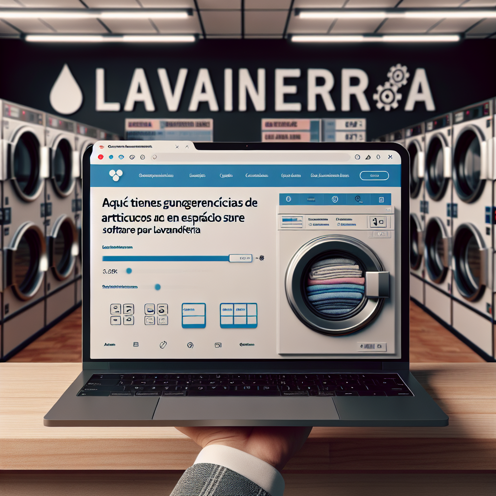 software lavanderia