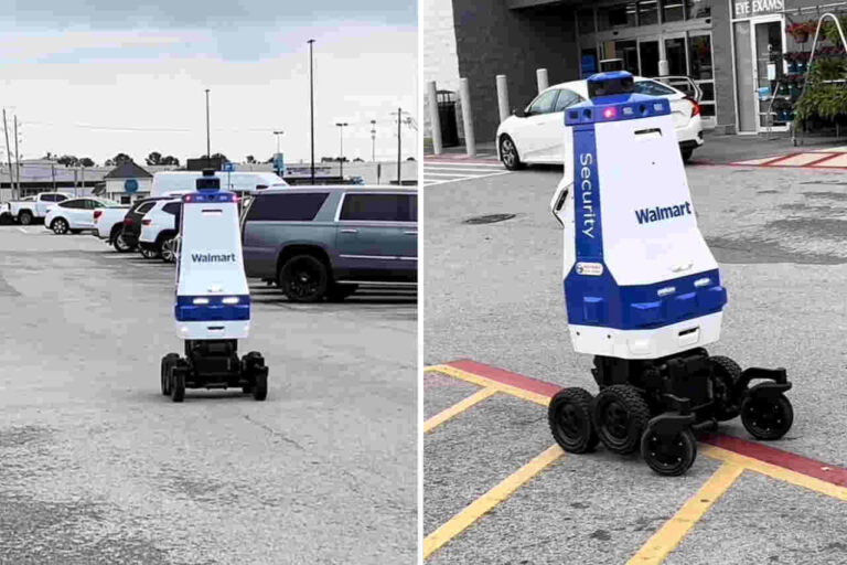Debate sobre privacidad y monitoreo a raíz de los robots de seguridad en Walmart