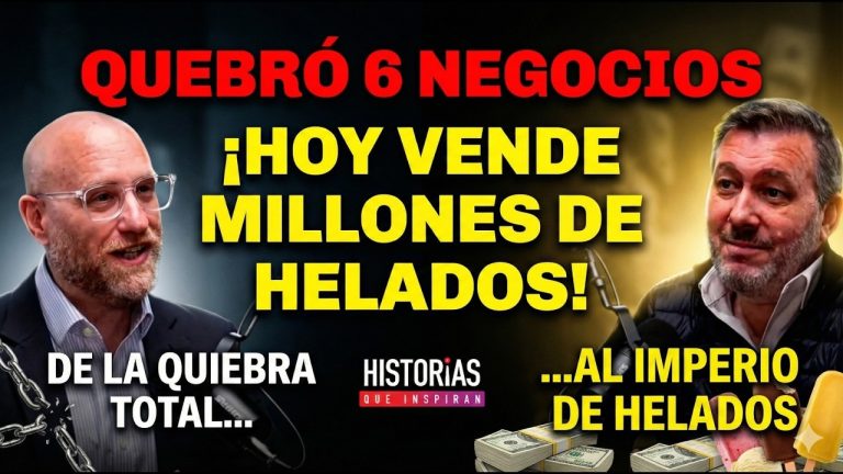 Quebró 6 negocios y hoy vende millones de helados con Persicco y  Guapaletas | Esteban Wolf